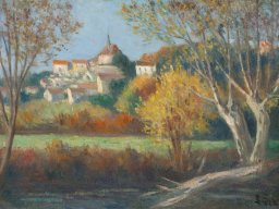 maximilien luce - rolleboise le village